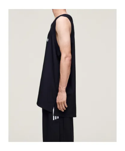 Y-3 Logo Printed Crewneck Tank Top