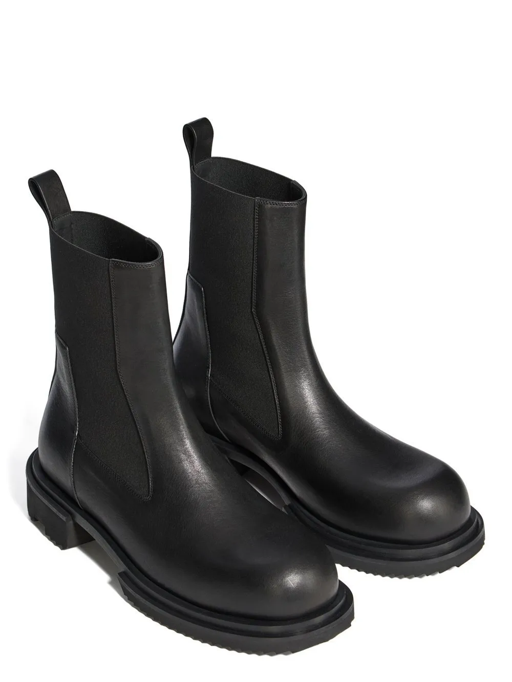 Round-Toe Ankle Boots
