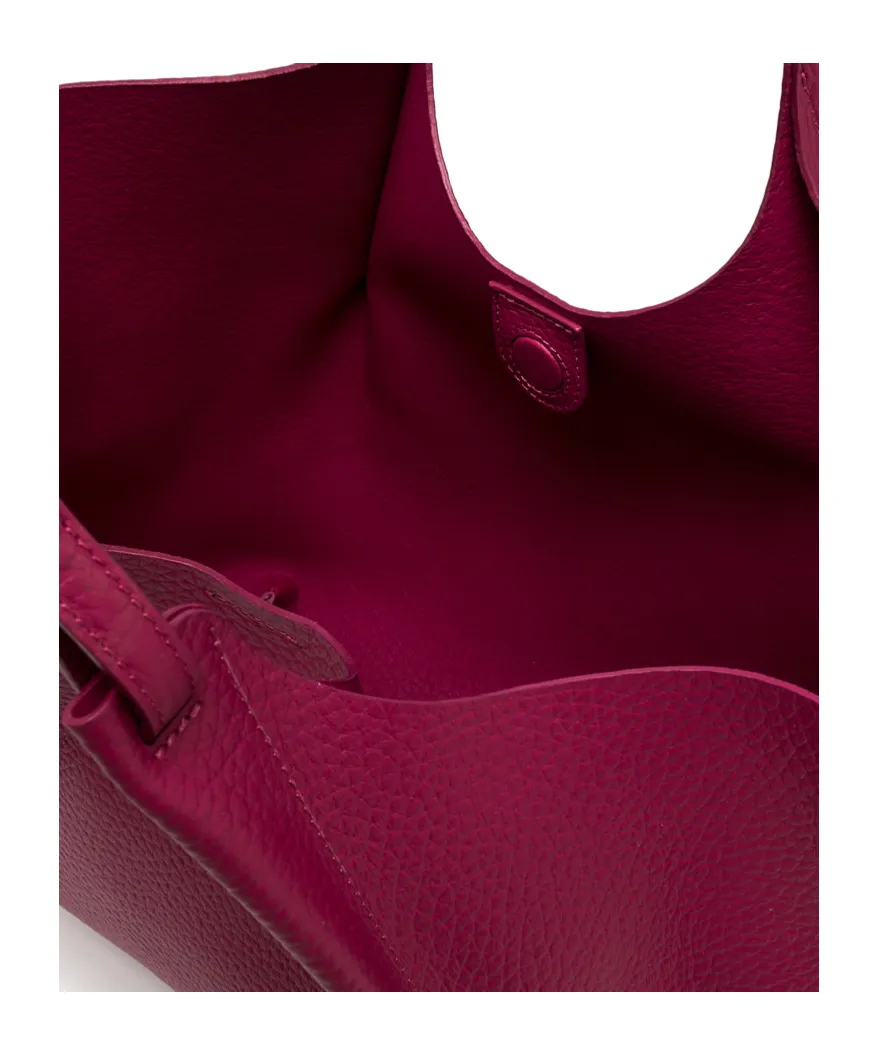 Logo-Detail Top-Handle Tote Bag