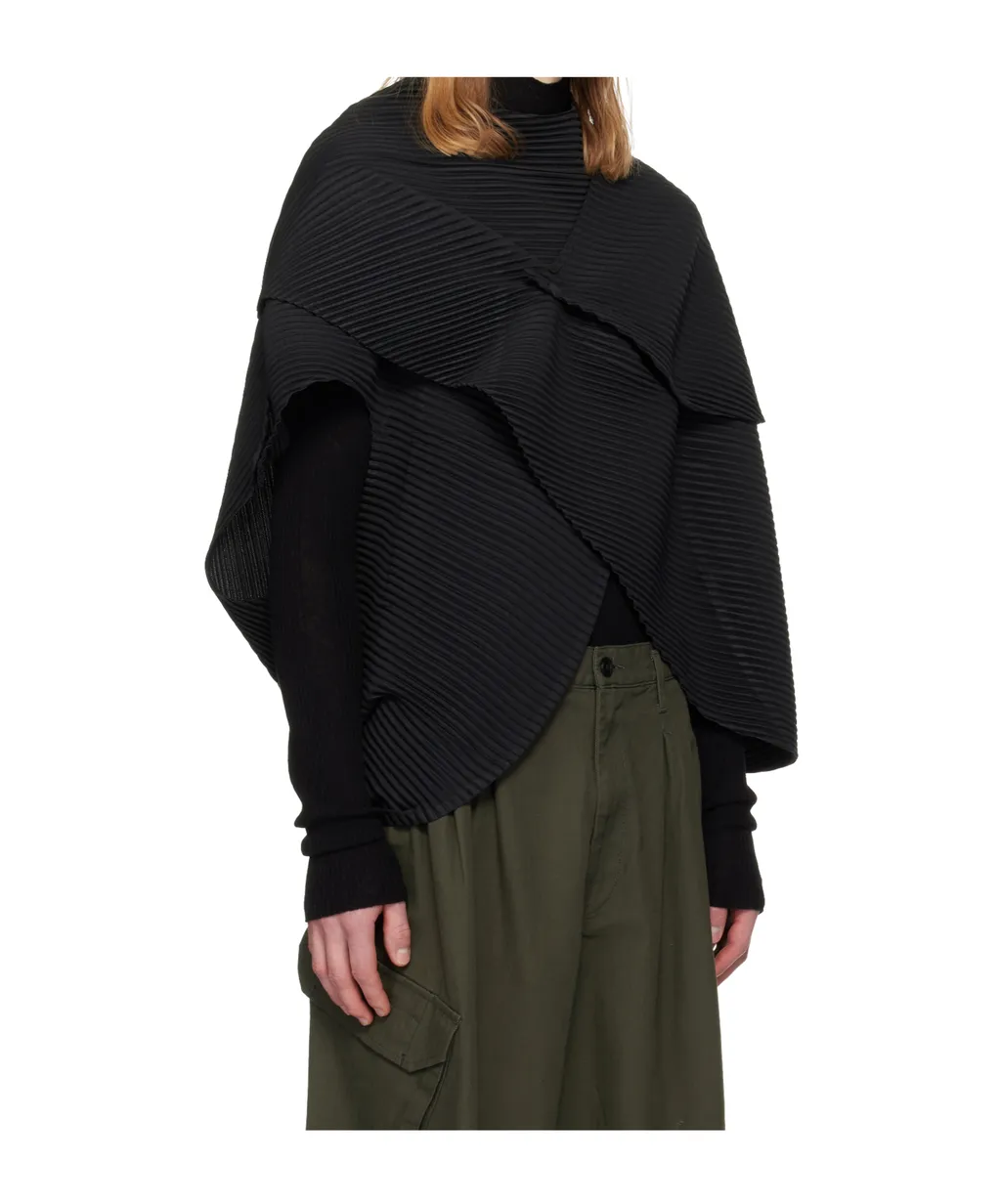 Pleated Button Jacket