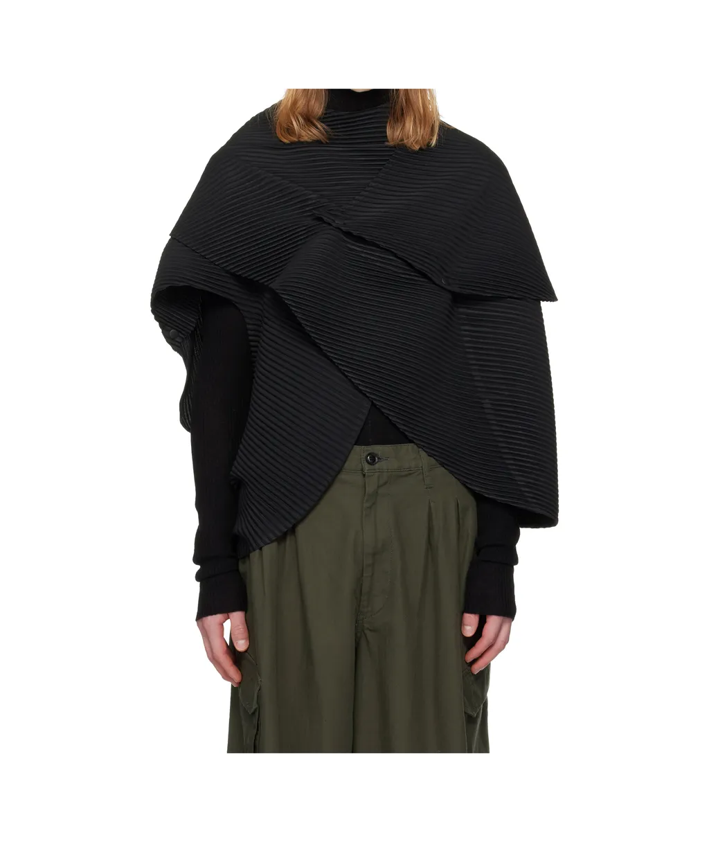 Pleated Button Jacket