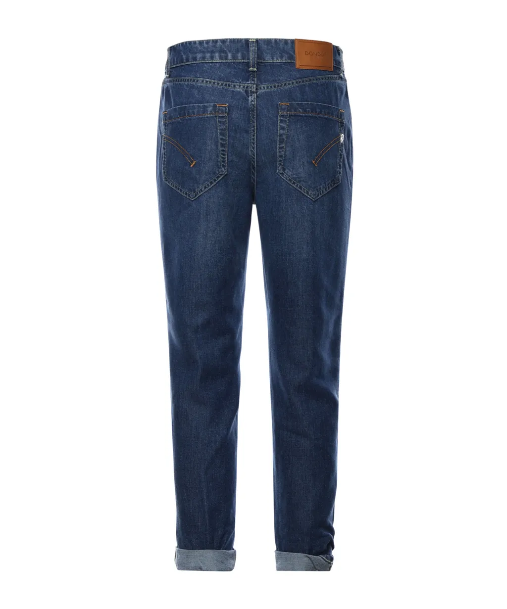 Dondup High-Rise Button-Fly Jeans
