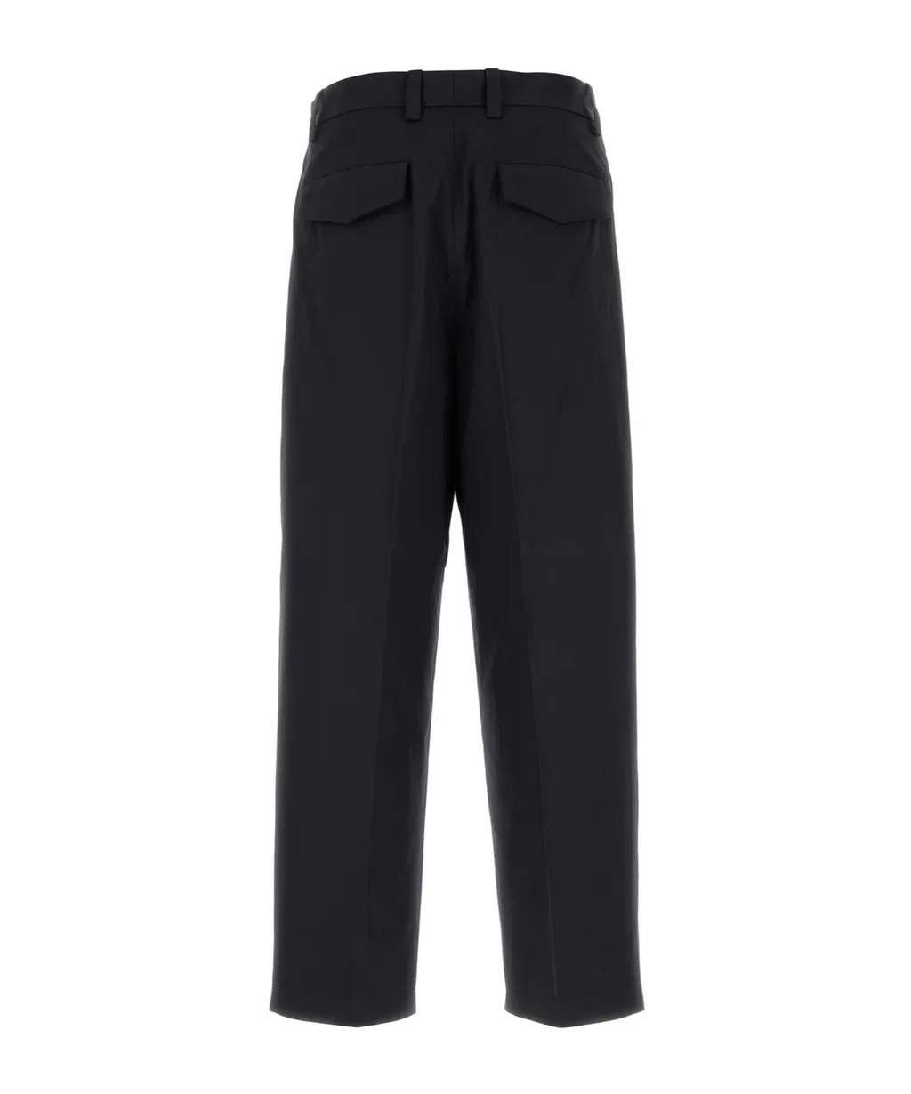 Jil Sander Pleat Detailed Straight Leg Pants