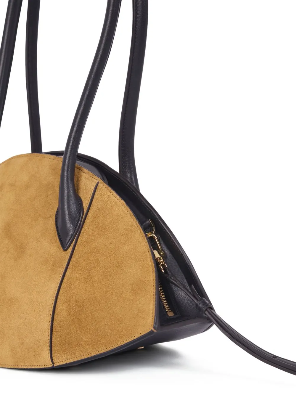 Medium Le Bal Suede Zip Shoulder Bag