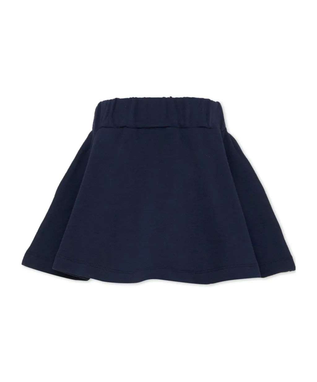 Fendi Kids Pleated Knitted Skirt