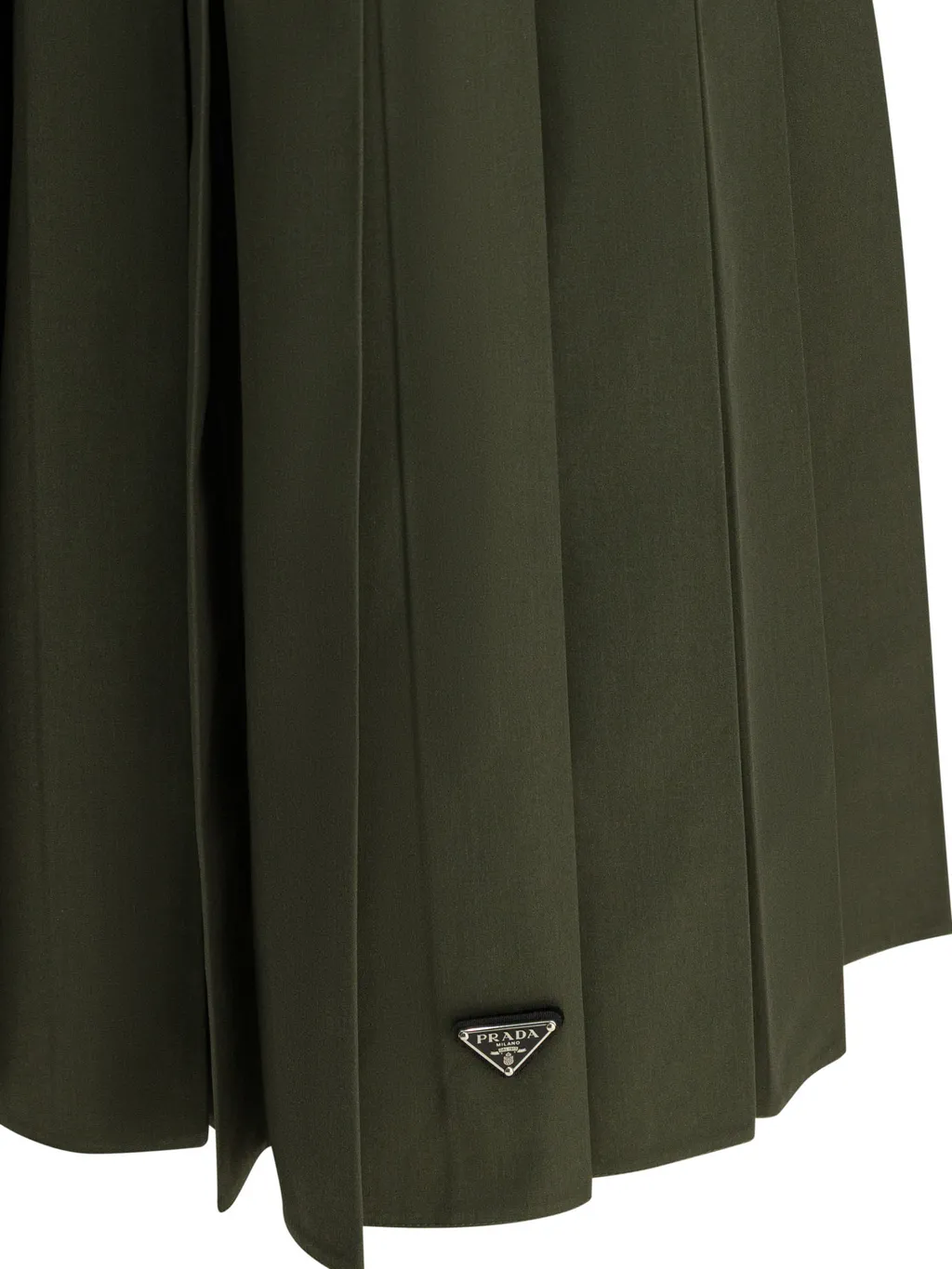 Pleated Midi Skirt