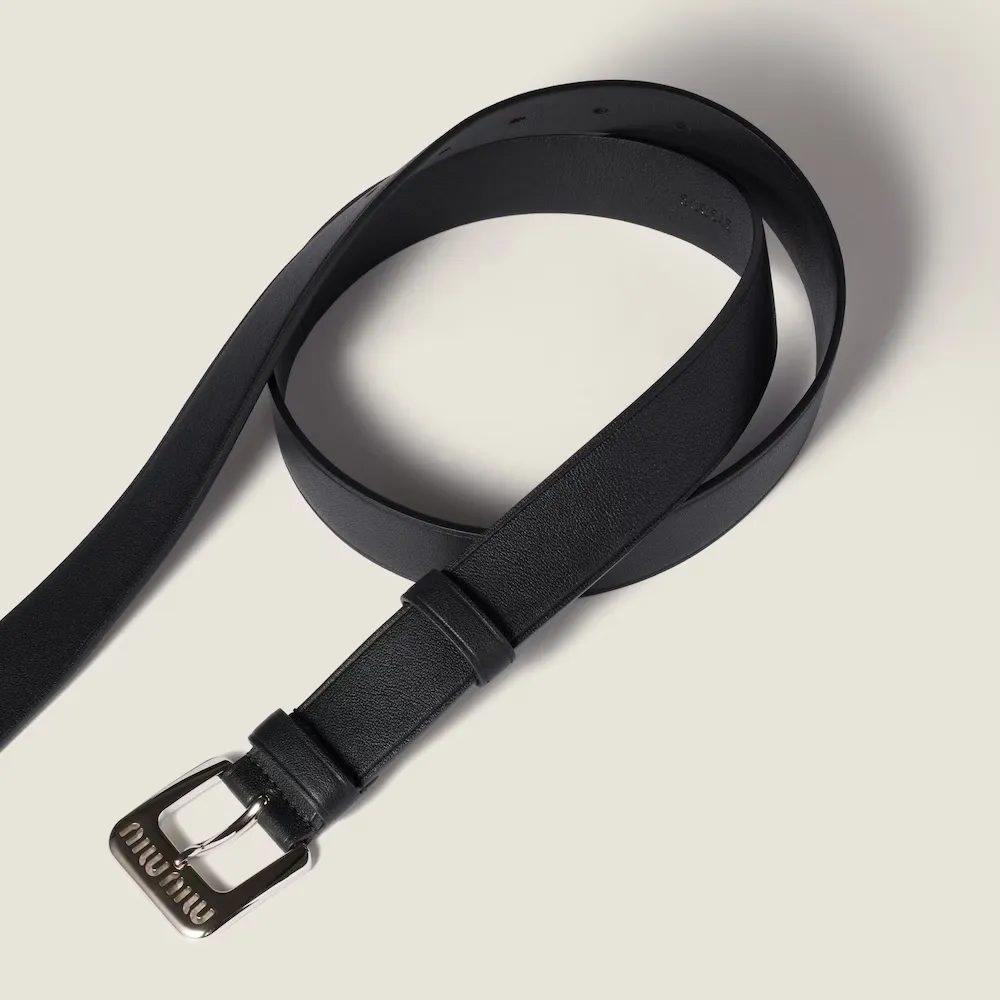 Nappa Leather Belt