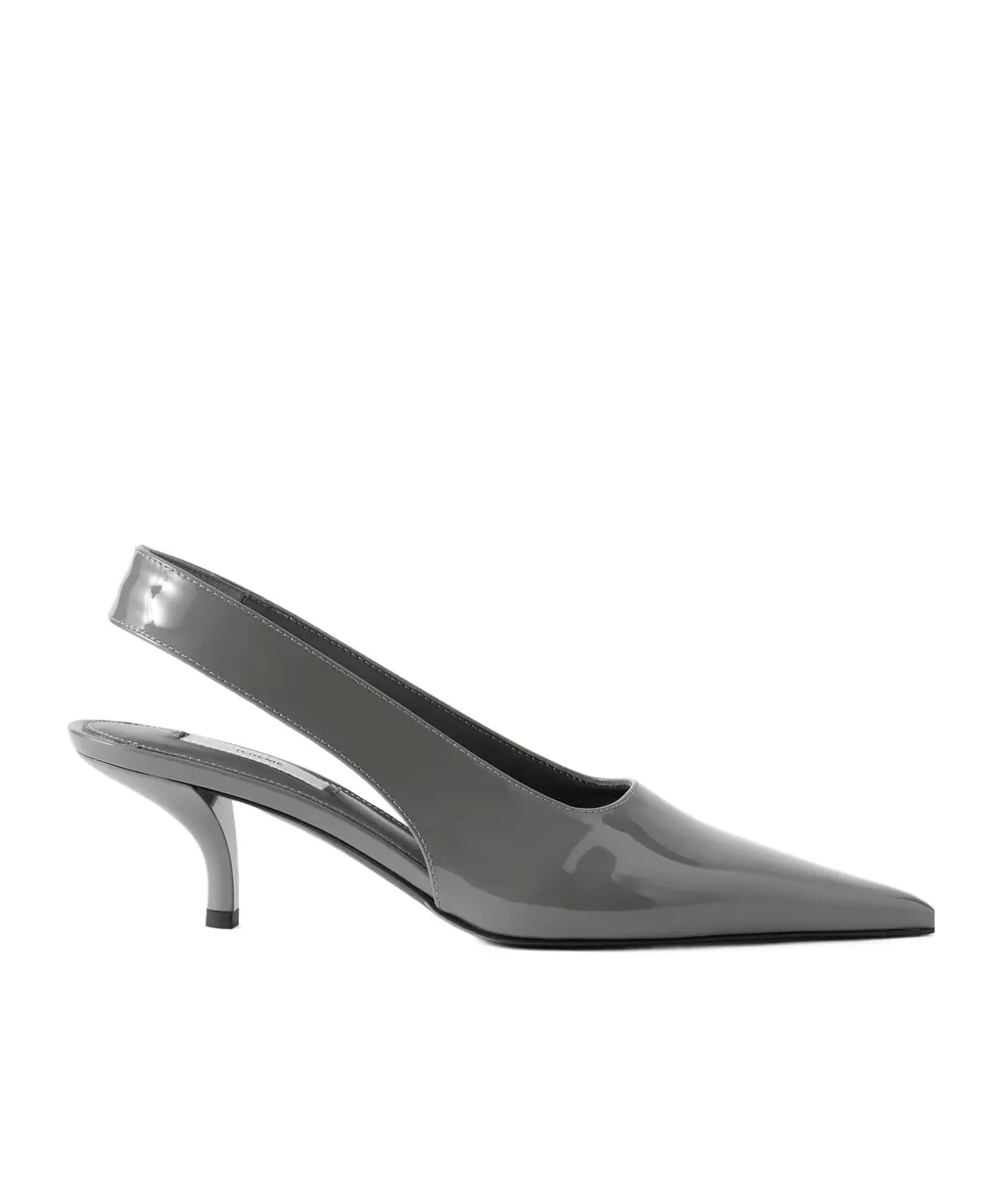 Pointed-Toe High-Heeled Sandals