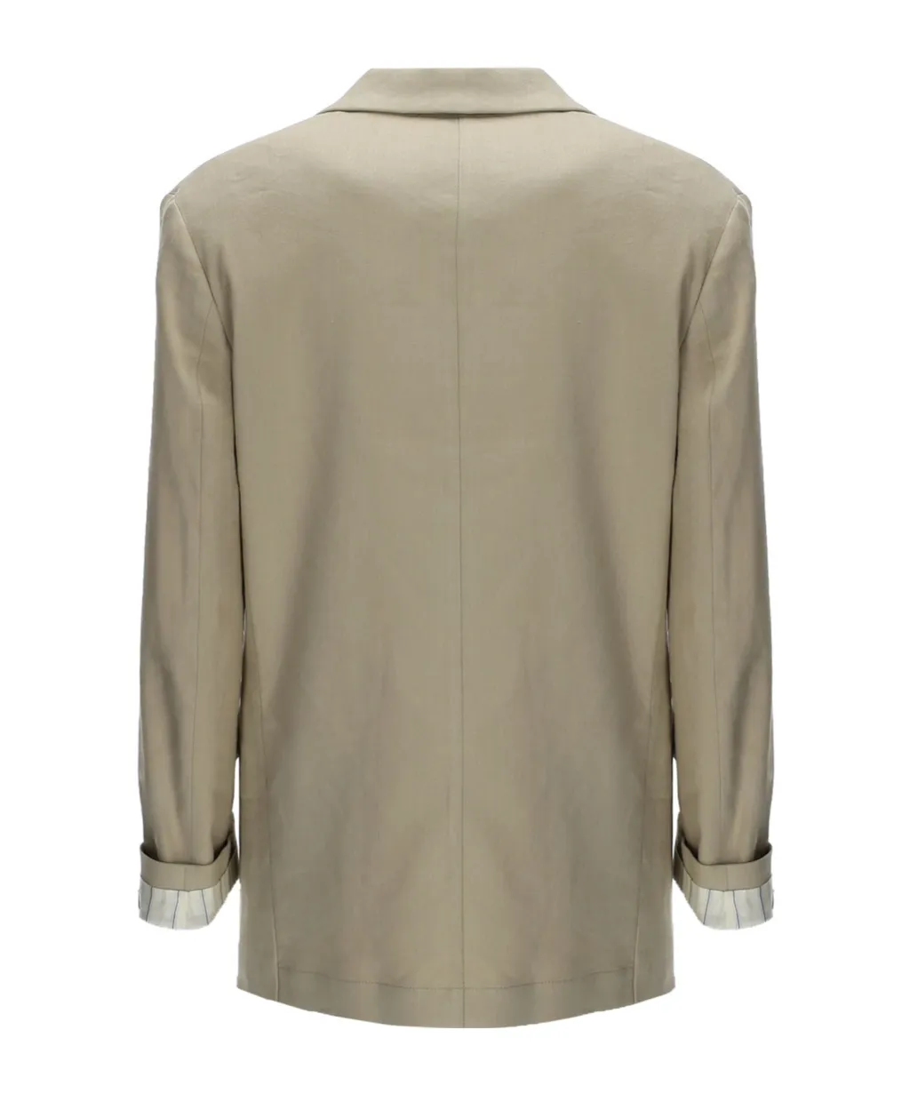 Alysi Single-Breasted Tailored Blazer