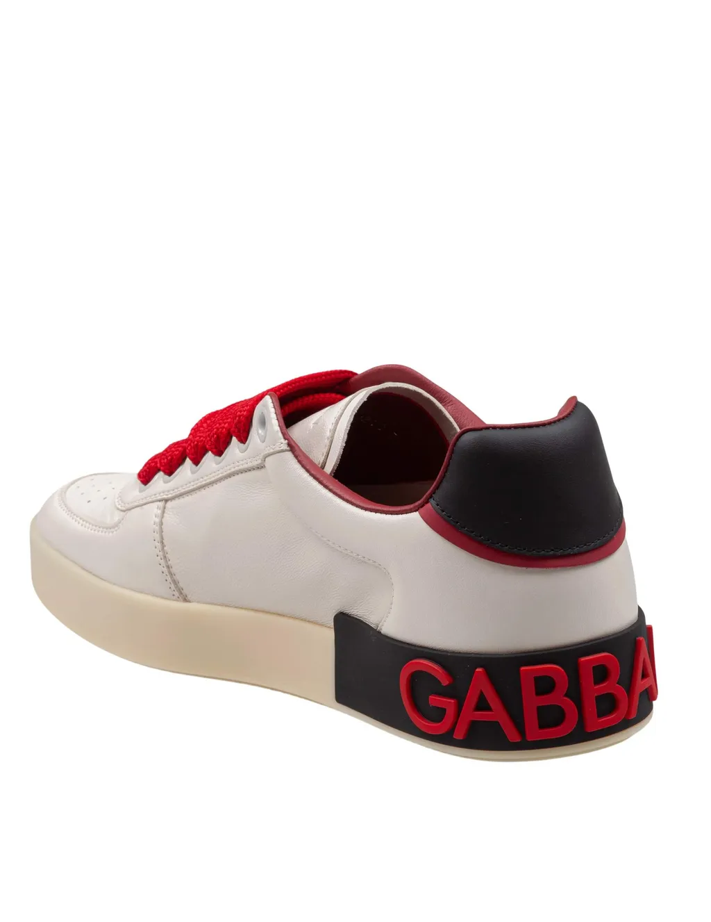 Dolce & Gabbana Portofino Logo Lettering Sneakers