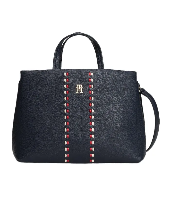 Signature Tape Satchel