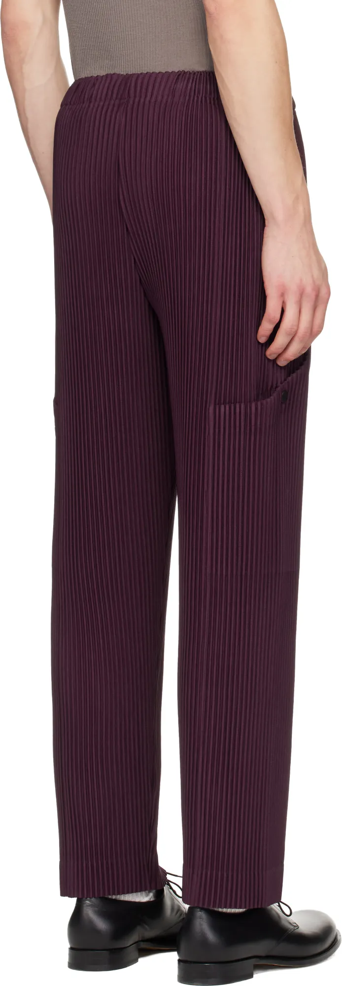 Homme Plissé Issey Miyake Quarry Pleated Trousers