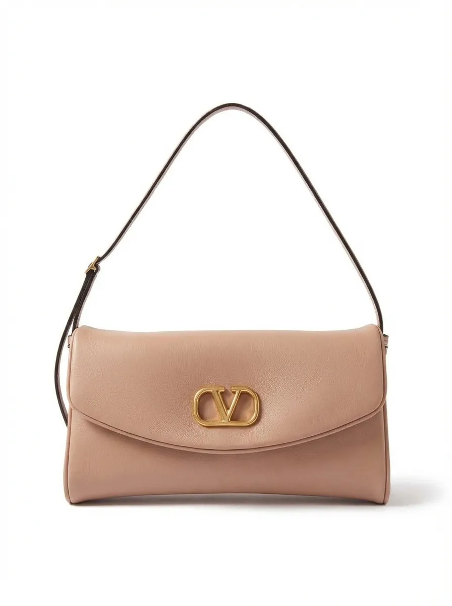 Valentino Garavani Devain Small Nappa Shoulder Bag