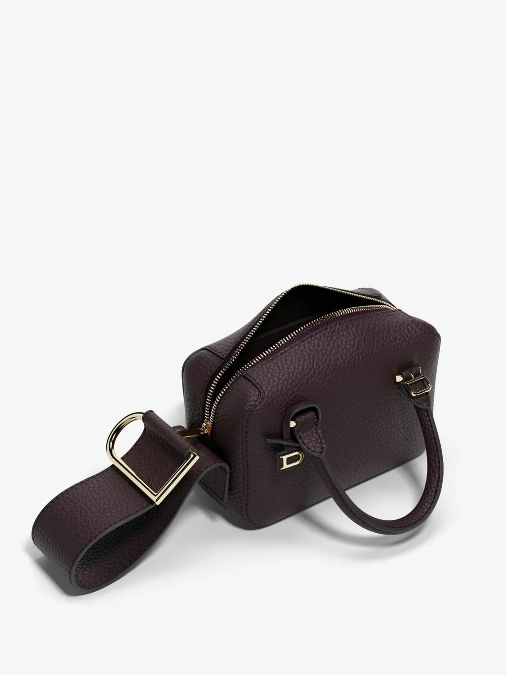 Zippered Shoulder Bag
