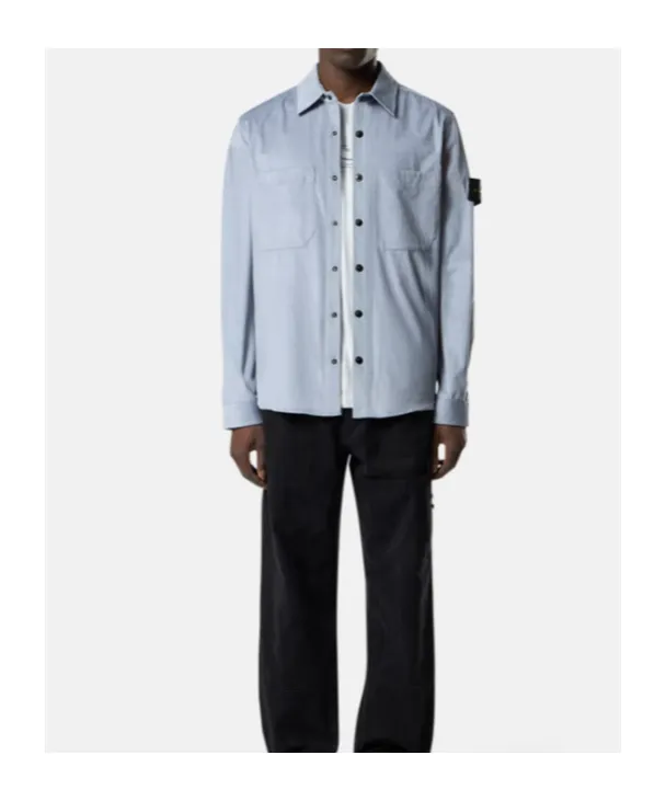 Regular-Fit Overshirt With Pockets