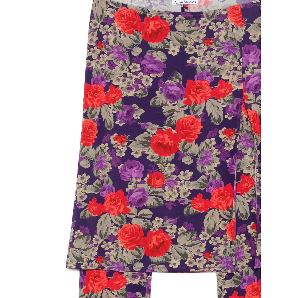 Patterned Casual Pants