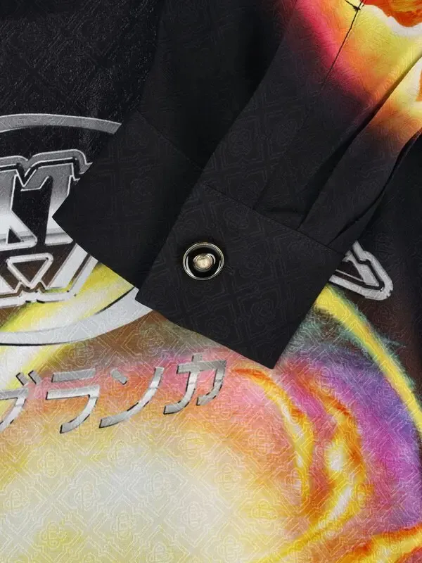 Casablanca Printed Satin Shirt