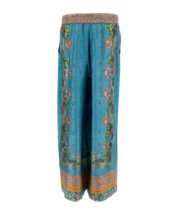 Elastic Waist Casual Pants