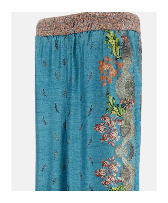 Elastic Waist Casual Pants