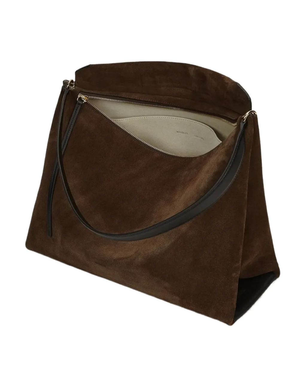 Zippered Shoulder Bag