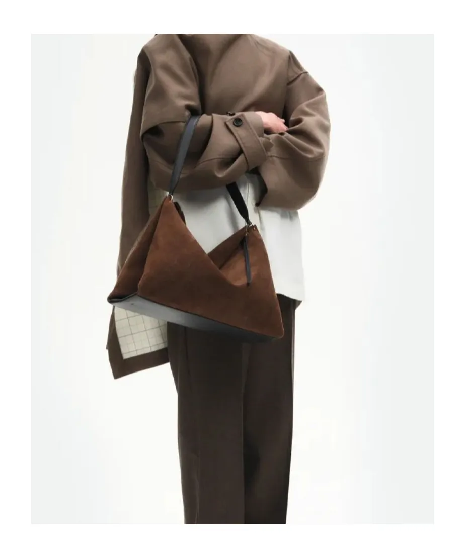 Zippered Shoulder Bag