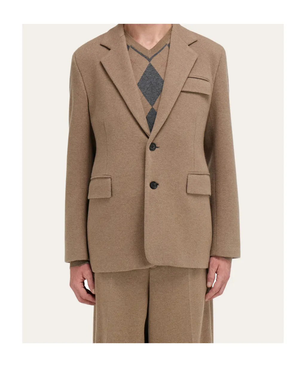 Jersey Interlock Blazer