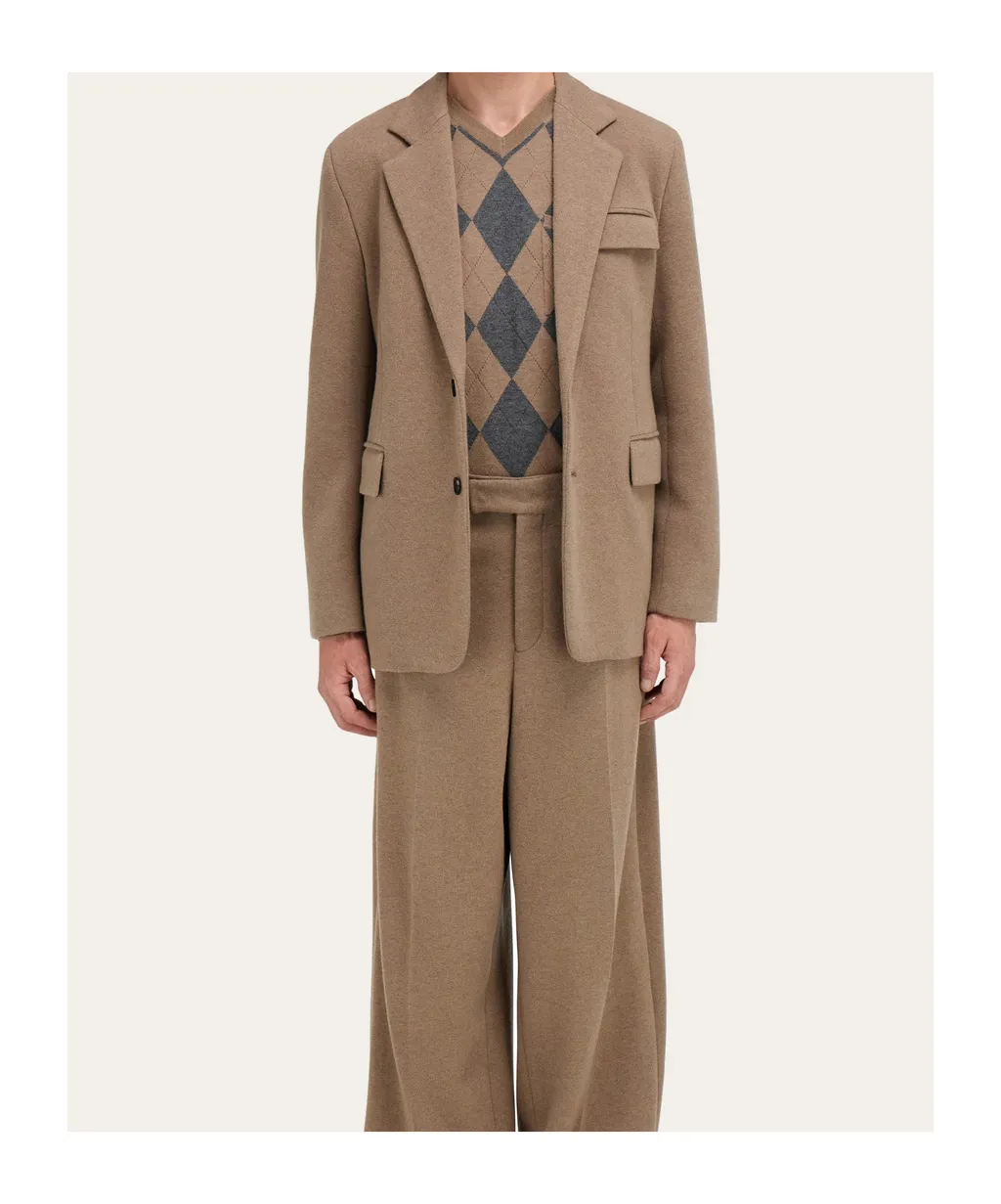 Jersey Interlock Blazer