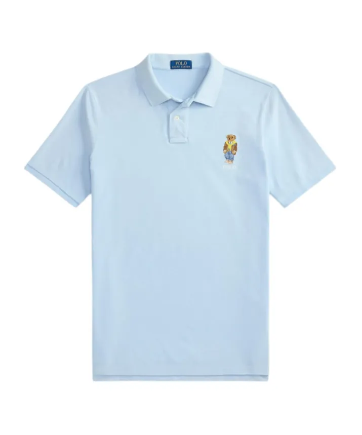 Polo Bear-Embroidered Polo Shirt