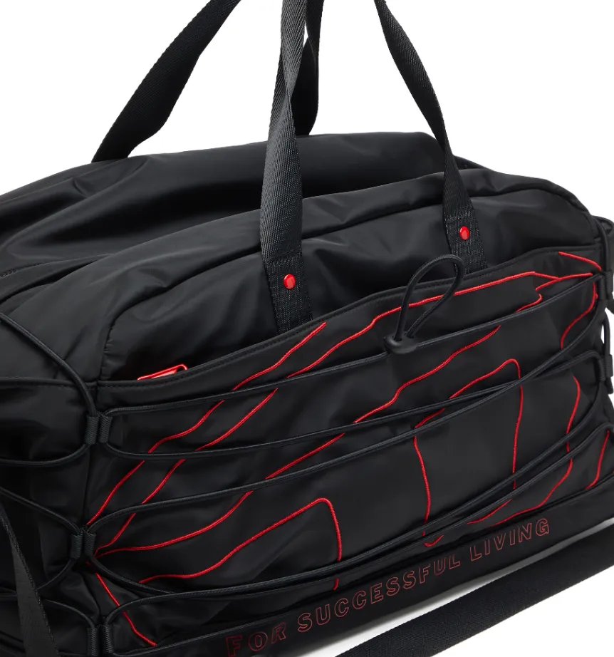 Tech-D Drawstring-Detail Duffle Bag