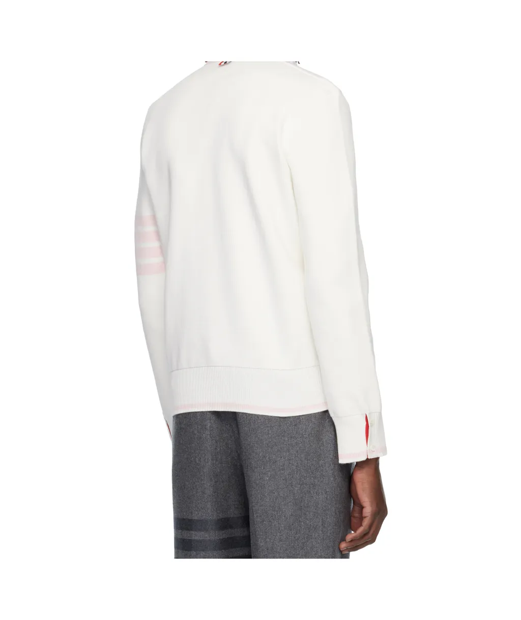 4-Bar V-Neck Cardigan