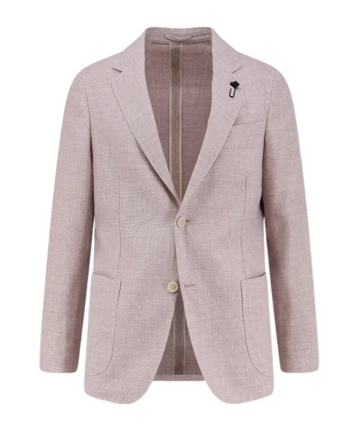 Lardini Single-Breasted Long-Sleeved Blazer