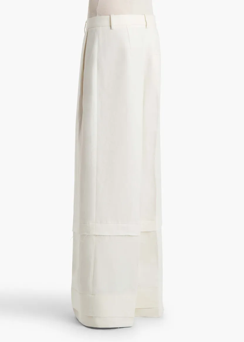 Casual Trousers With Belt Loops