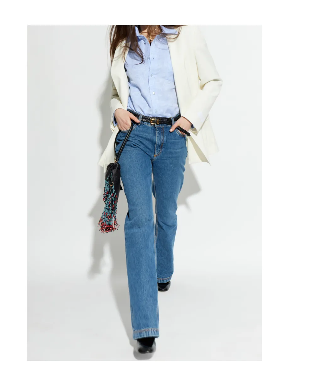 Etro Paisley Printed Long Sleeved Shirt