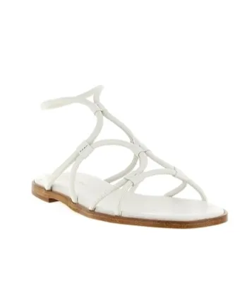 Nappa Ankle-Strap Sandals