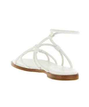 Nappa Ankle-Strap Sandals