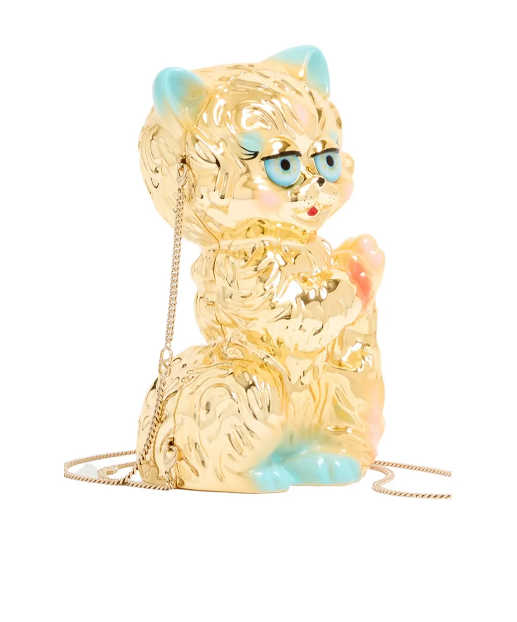 Le Chat De La Maison MinaudiÈRe Clutch Bag
