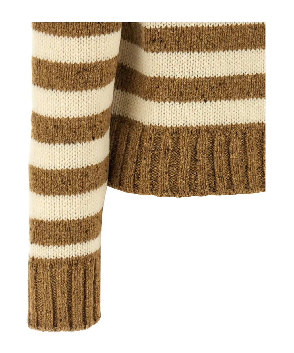 A.P.C. Striped Knitted Jumper