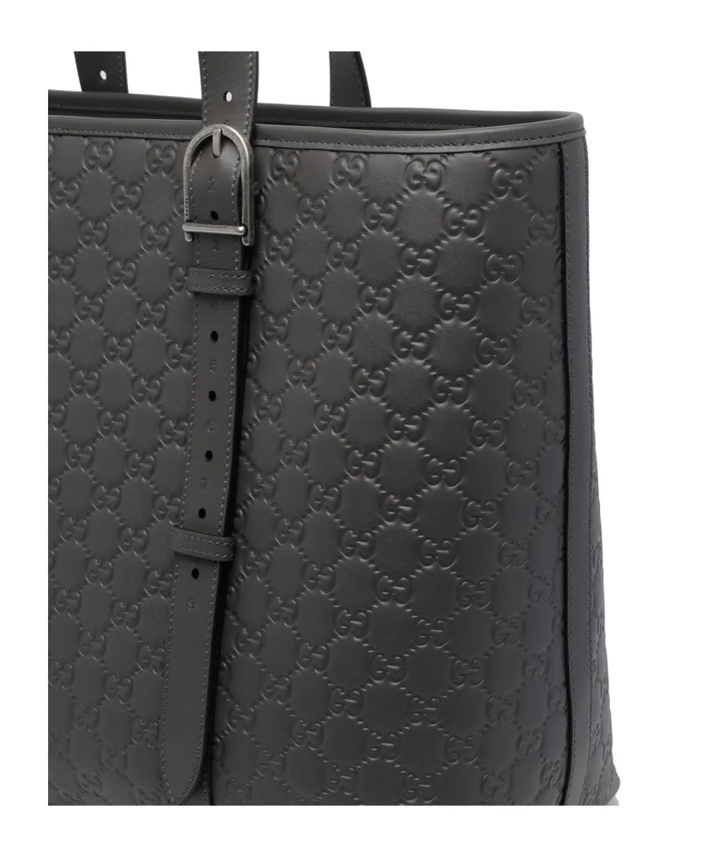 Gucci Gg Emblem Large Tote Bag