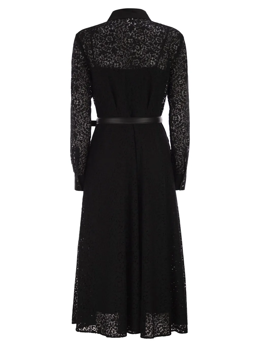 Lace Shirt Dress