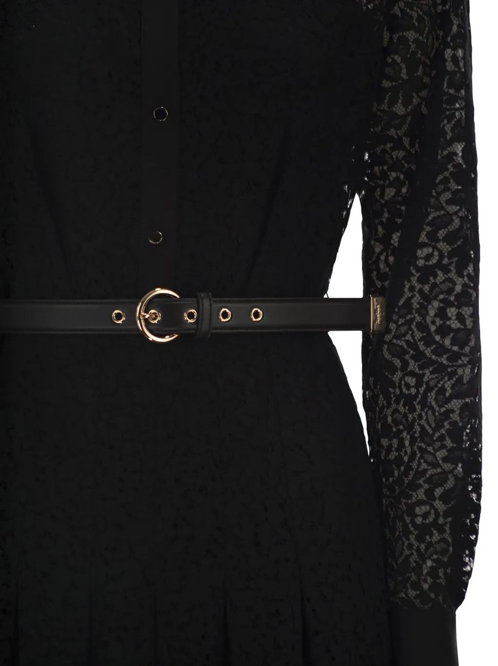 Lace Shirt Dress