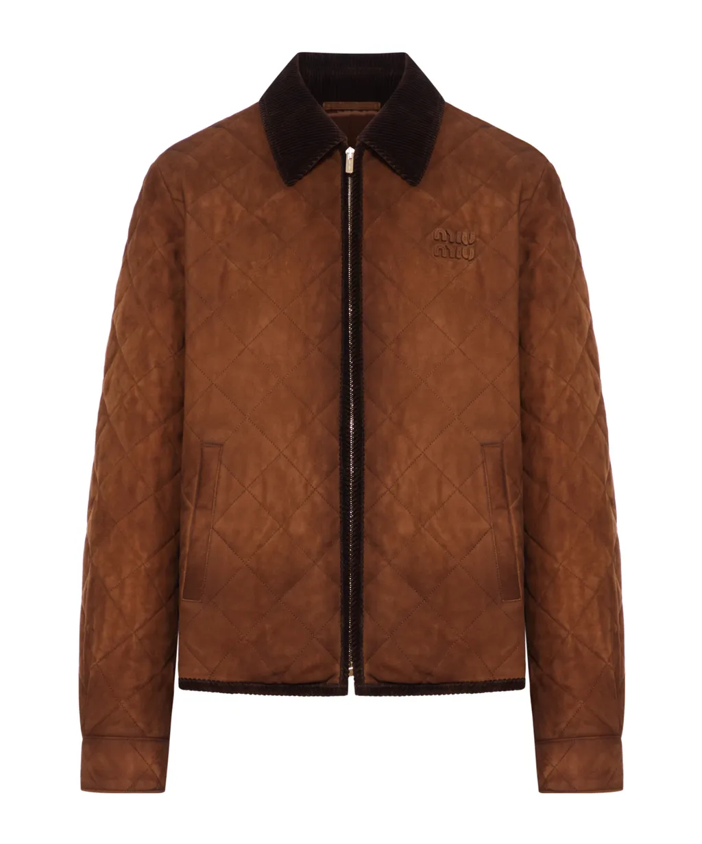 Leather Long-Sleeved Jacket