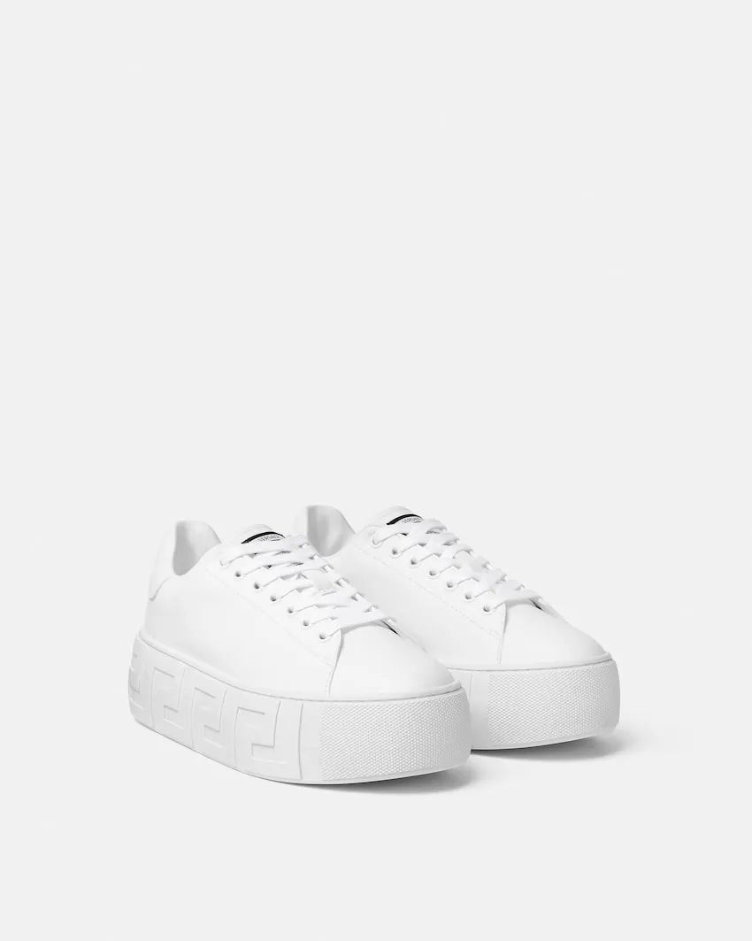 Versace La Greca Platform Sneakers