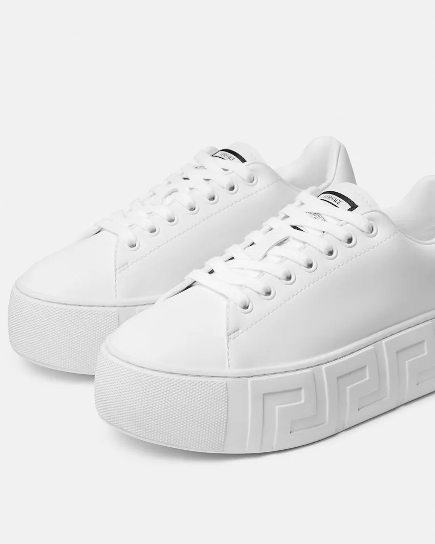 Versace La Greca Platform Sneakers