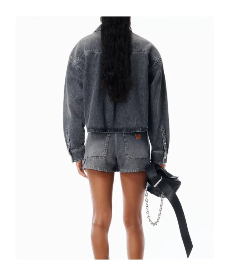 Cropped Long Sleeve Shirt