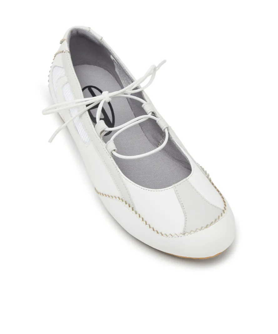 D-Mile Leather Sneakerinas