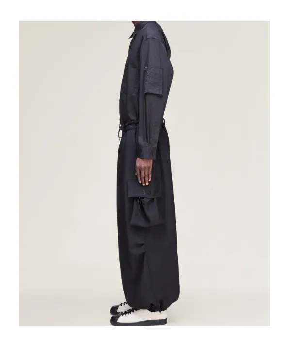 Y-3 Sport Uniform Wide Cargo Trousers