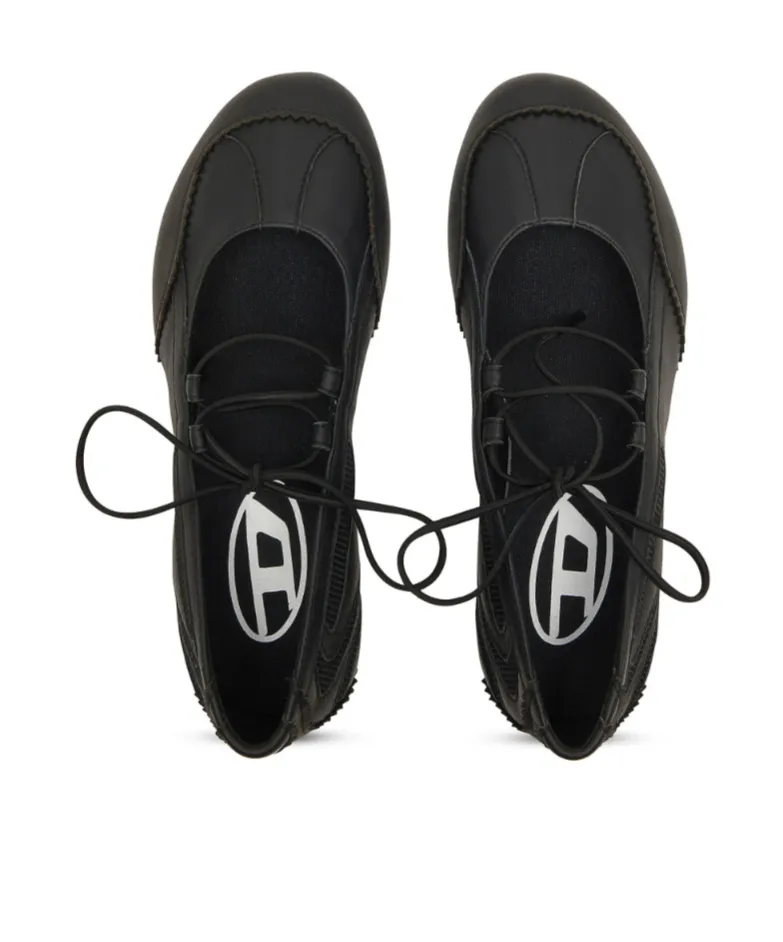 Diesel D-Mile Ballerina Lace Up W Flats