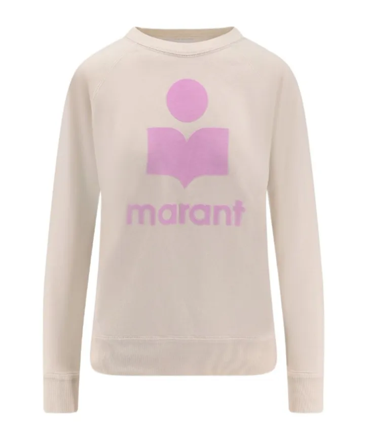 Isabel Marant ÉToile Logo Printed Crewneck Sweatshirt