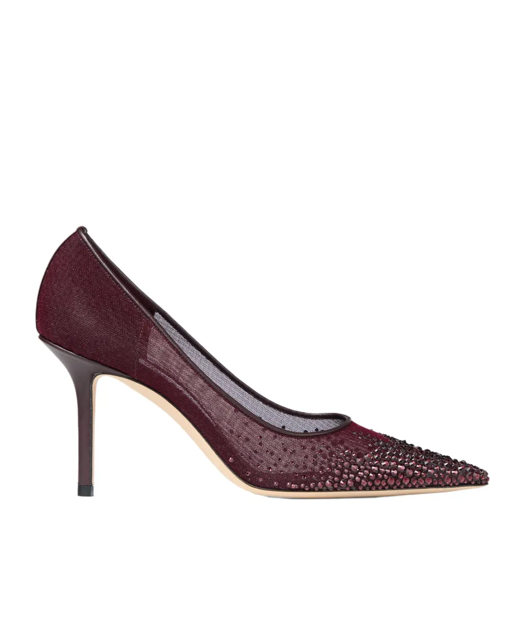 Jimmy Choo Love 85 Pointed-Toe Pumps