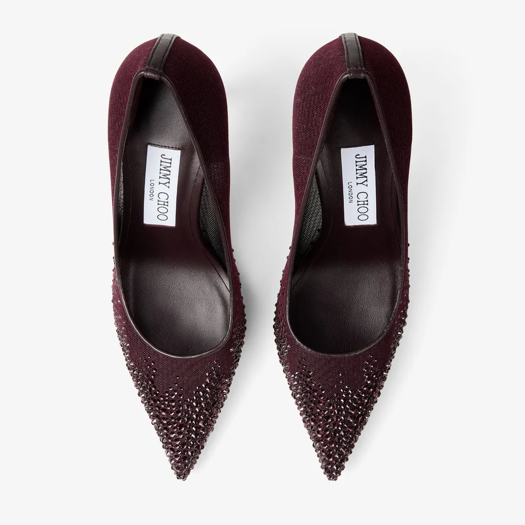 Jimmy Choo Love 85 Pointed-Toe Pumps